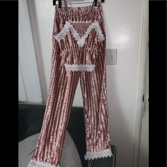 SHEIN Pants - Shein velvet set